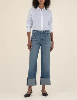 KUT Sienna Wide Leg - 5" Roll Up