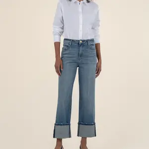 KUT Sienna Wide Leg - 5" Roll Up
