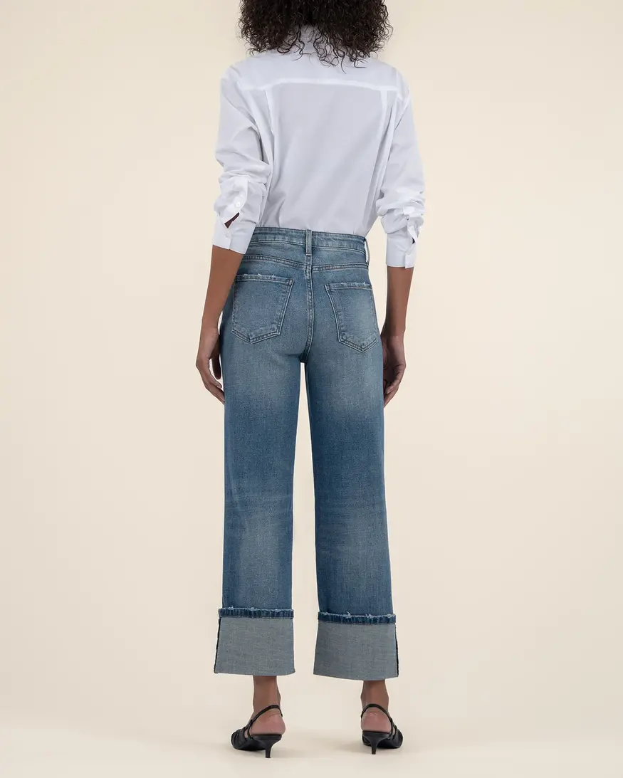 KUT Sienna Wide Leg - 5" Roll Up