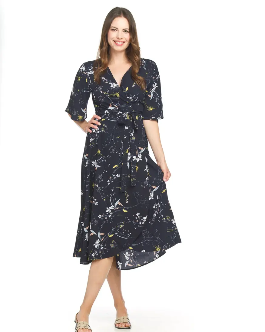 Papillon Faye Wrap  Dress