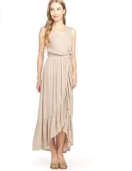 Papillon Flossy Ruffle Trim Maxi Papillon Flossy Ruffle Trim Maxi