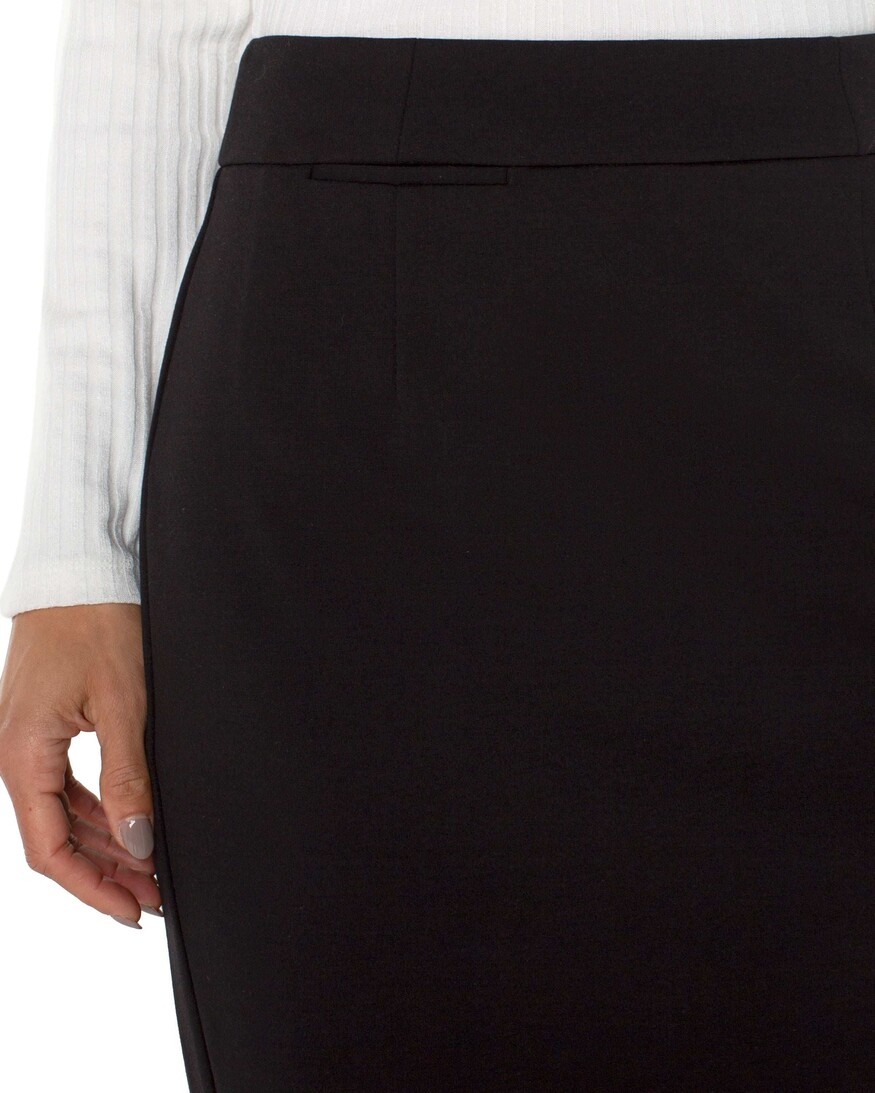 Liverpool Pencil Skirt W/Back Vent