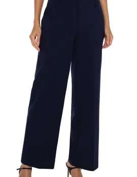 Liverpool Kelsey Crop Wide Leg Trouser