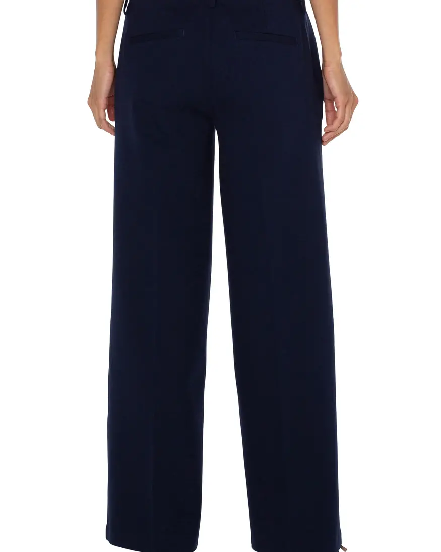 Liverpool Kelsey Crop Wide Leg Trouser