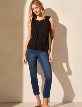 Tribal Remington Ruffle Tank