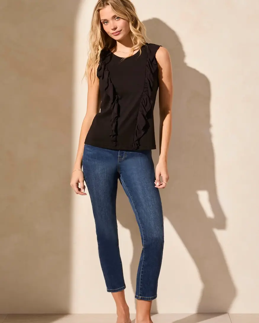 Tribal Remington Ruffle Tank