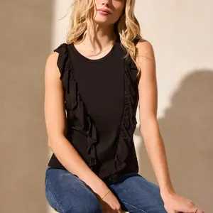 Tribal Remington Ruffle Tank