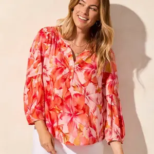 Tribal Rawnie 3/4 Sleeve Blouse