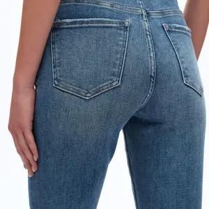 Bayeas Lark Roll Hem Straight Leg