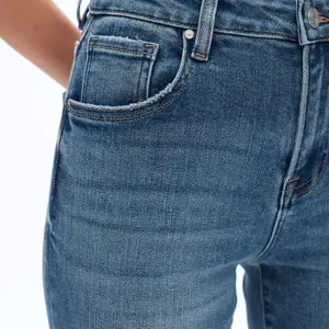Bayeas Lark Roll Hem Straight Leg