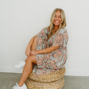Papillon Fancie Paisley OTS Dress