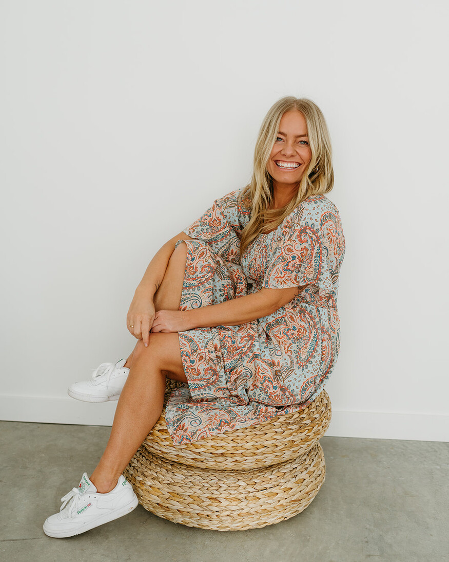 Papillon Fancie Paisley OTS Dress