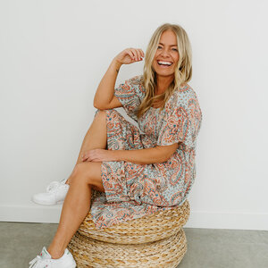 Papillon Fancie Paisley OTS Dress