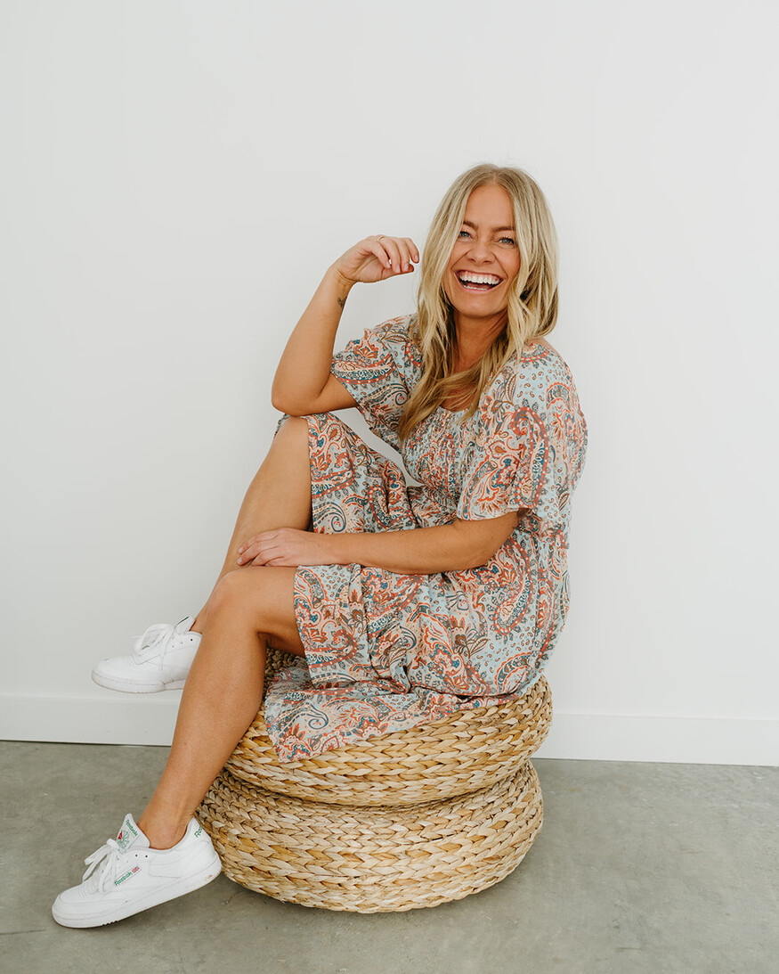 Papillon Fancie Paisley OTS Dress