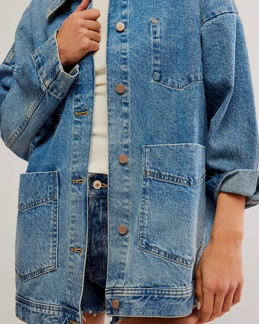 Free People Avery Denim Jacket