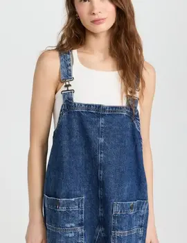Free People Overall Smock Mini