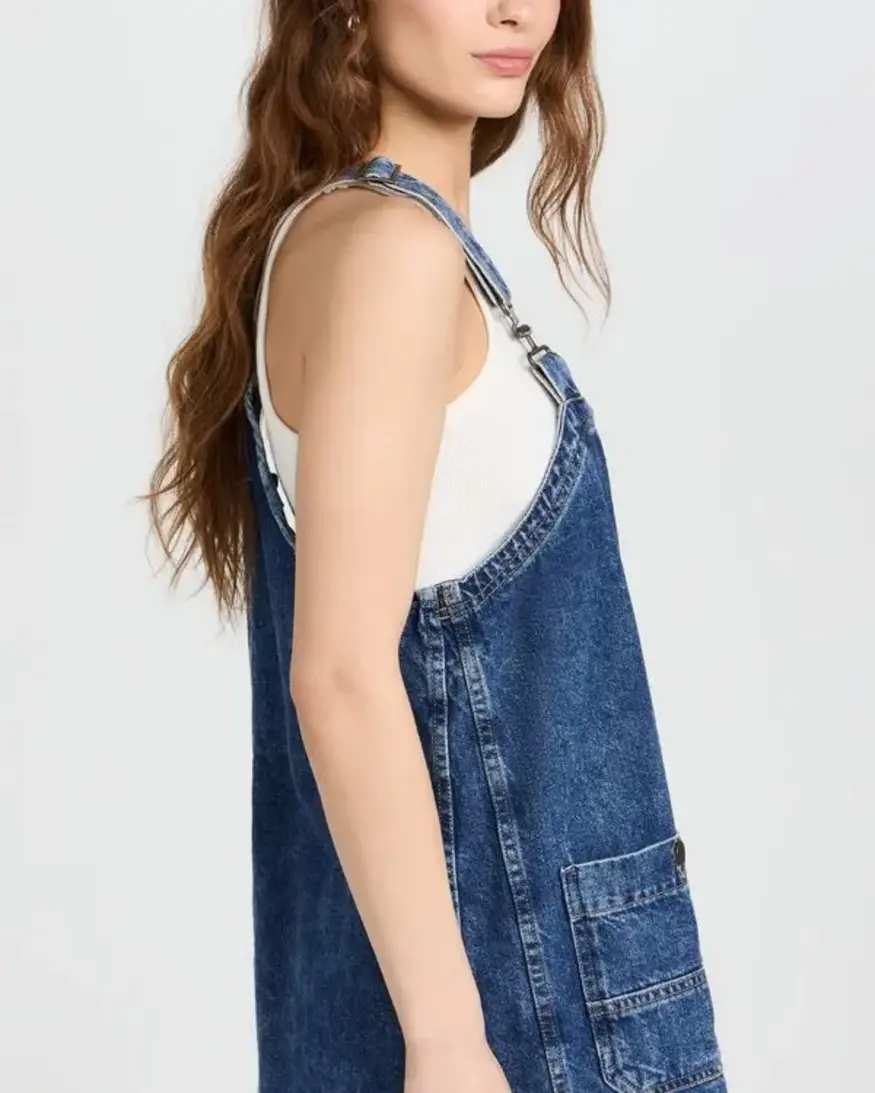 Free People Overall Smock Mini