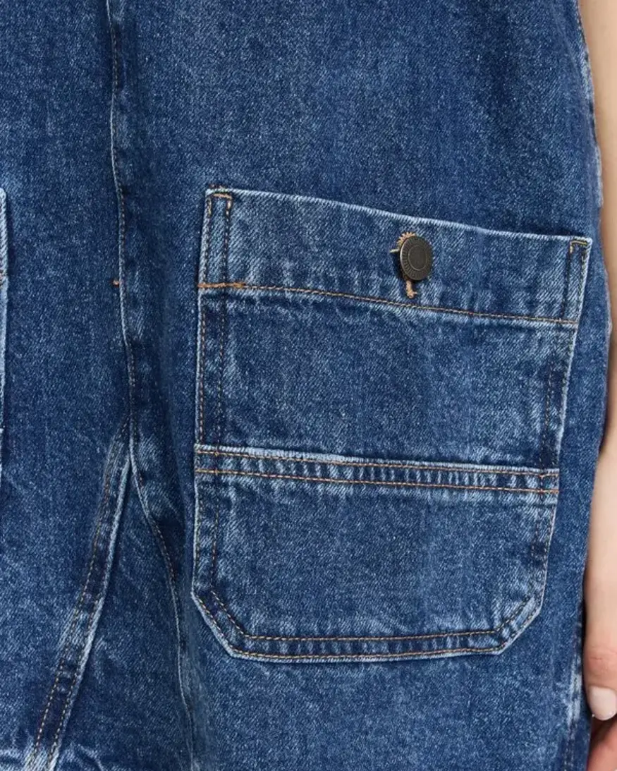 Free People Overall Smock Mini