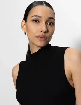 Sanctuary Sleeveless Mock Neck