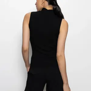 Sanctuary Sleeveless Mock Neck