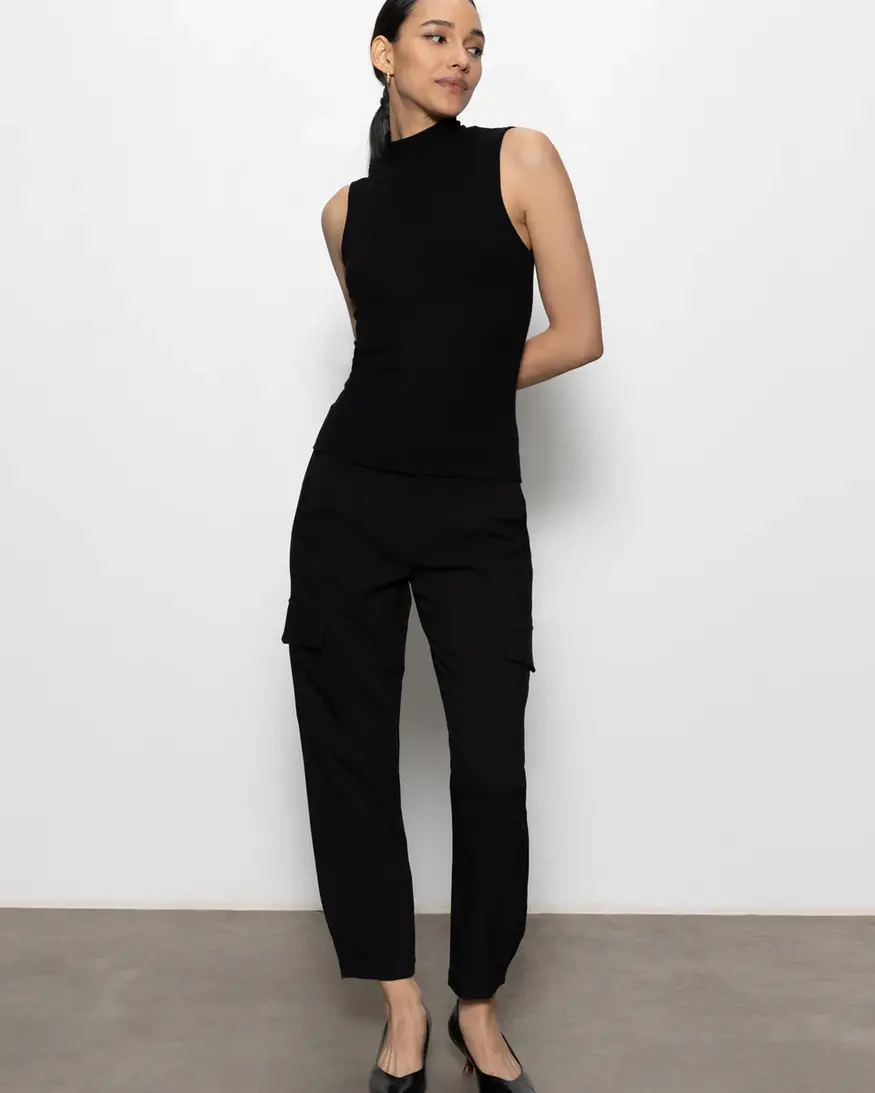 Sanctuary Sleeveless Mock Neck
