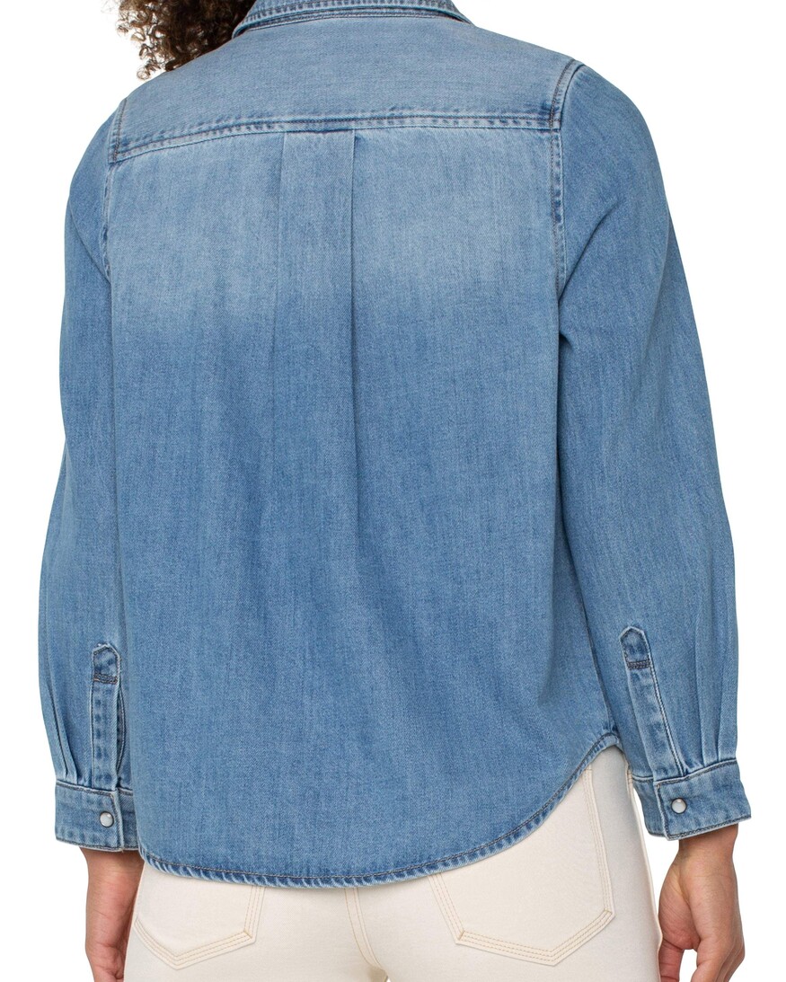 Liverpool BD Denim Top