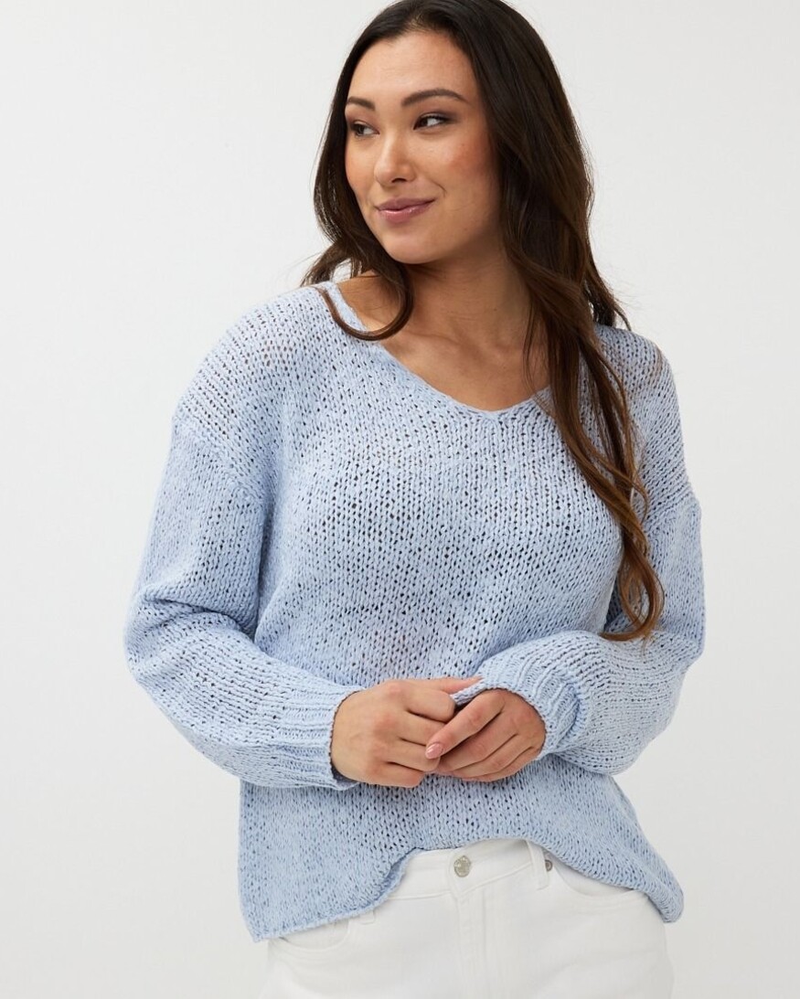 Esqualo Amiya V-Neck Sweater