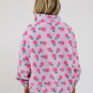Brunette The Label Floral Sherpa Jacket