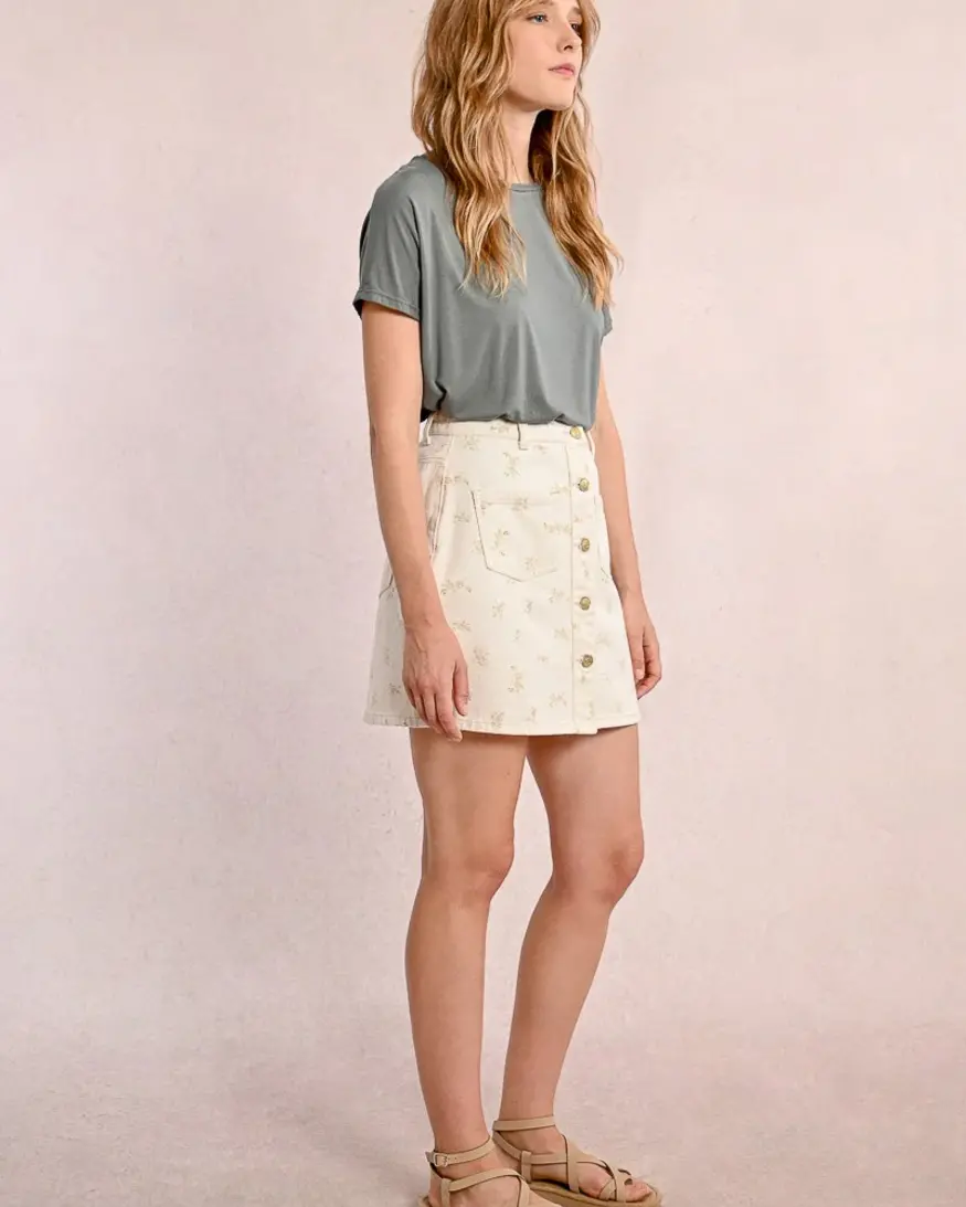 Molly Bracken Meadow Mini Skirt