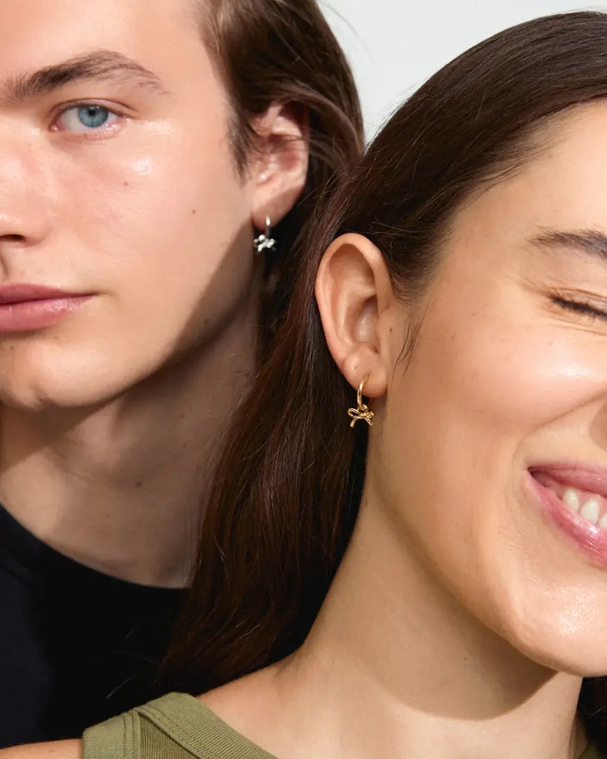 Pilgrim Lysandra Hoop Earrings