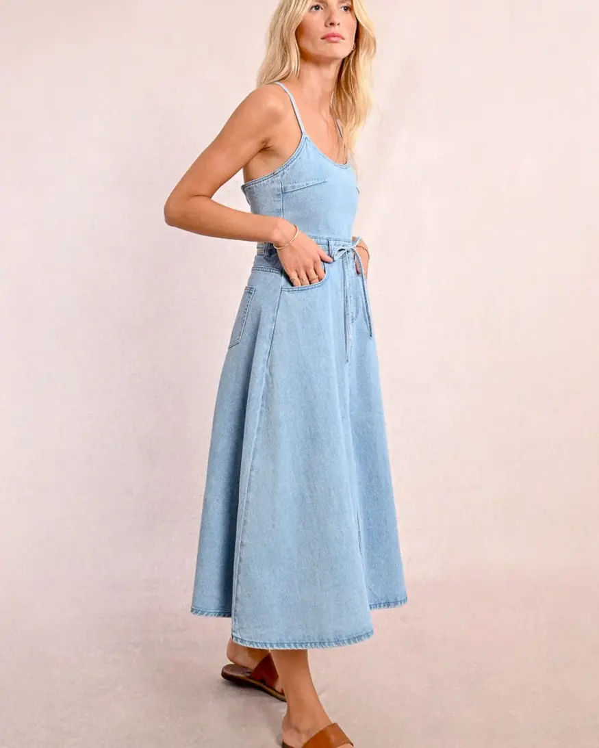 Molly Bracken Nashville Denim Midi