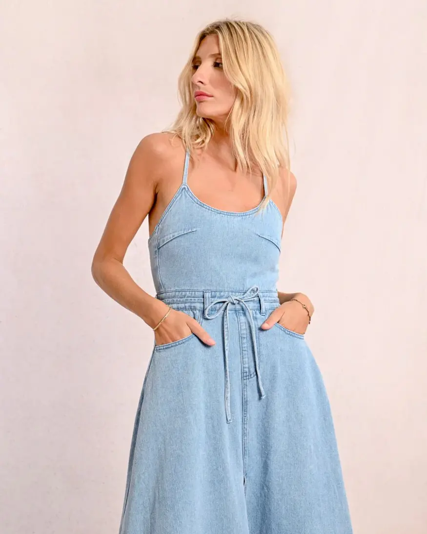 Molly Bracken Nashville Denim Midi