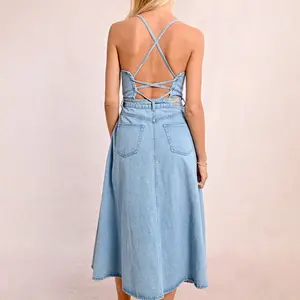 Molly Bracken Nashville Denim Midi