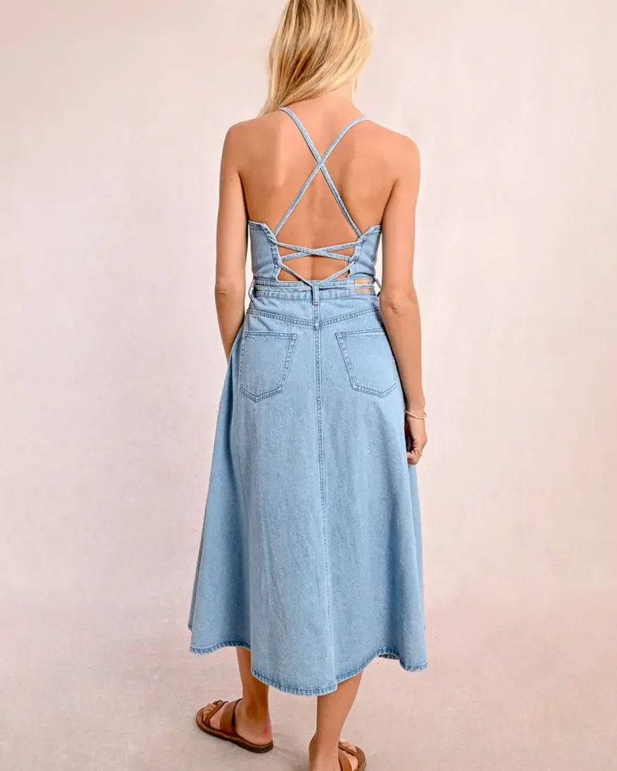 Molly Bracken Nashville Denim Midi