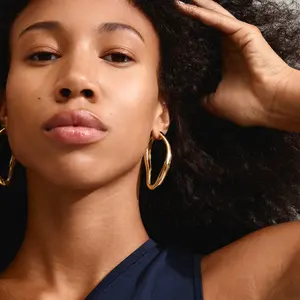 Pilgrim Dune Hoop Earrings