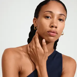 Pilgrim Dune Hoop Earrings