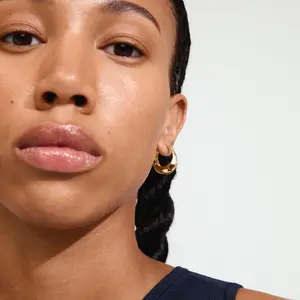Pilgrim Dune Hoop Earrings
