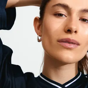 Pilgrim Dune Hoop Earrings