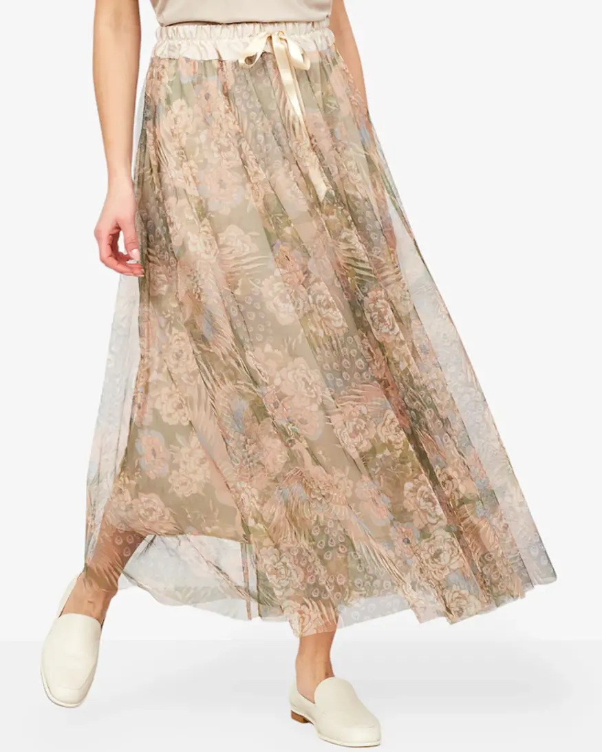 Astrid Clothing Mid Summer Woven Skirt