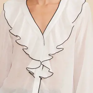 Lucy Paris Rita Ruffle Blouse