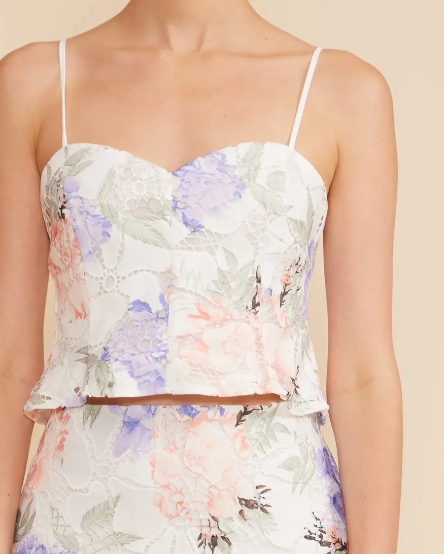 Lucy Paris Kenna Lace Top