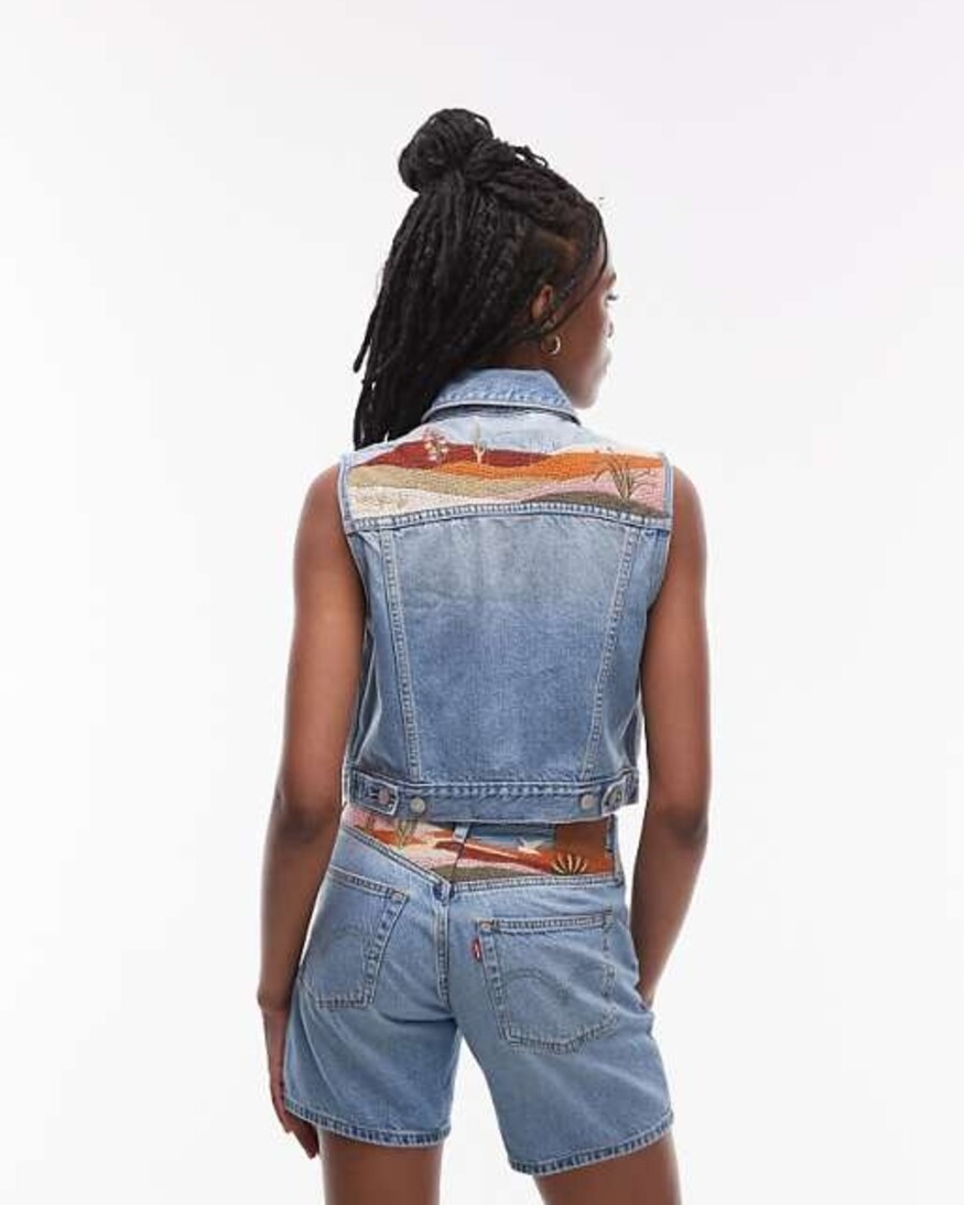 Levi's Embroidered Vest