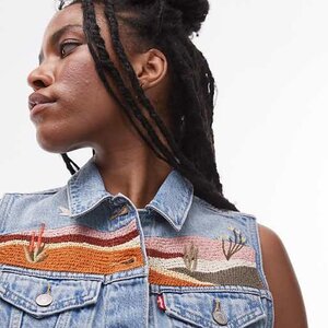 Levi's Embroidered Vest