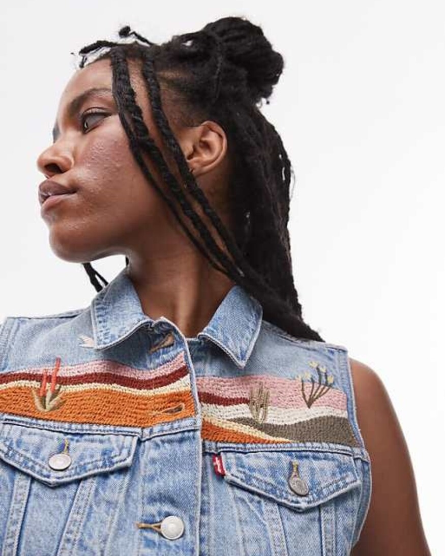 Levi's Embroidered Vest