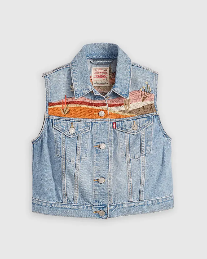 Levi's Embroidered Vest