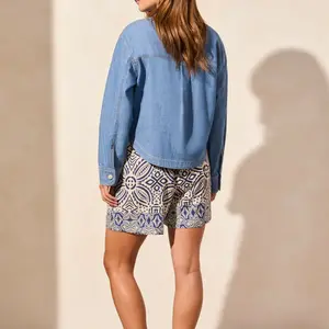 Tribal Reggie Denim Overshirt