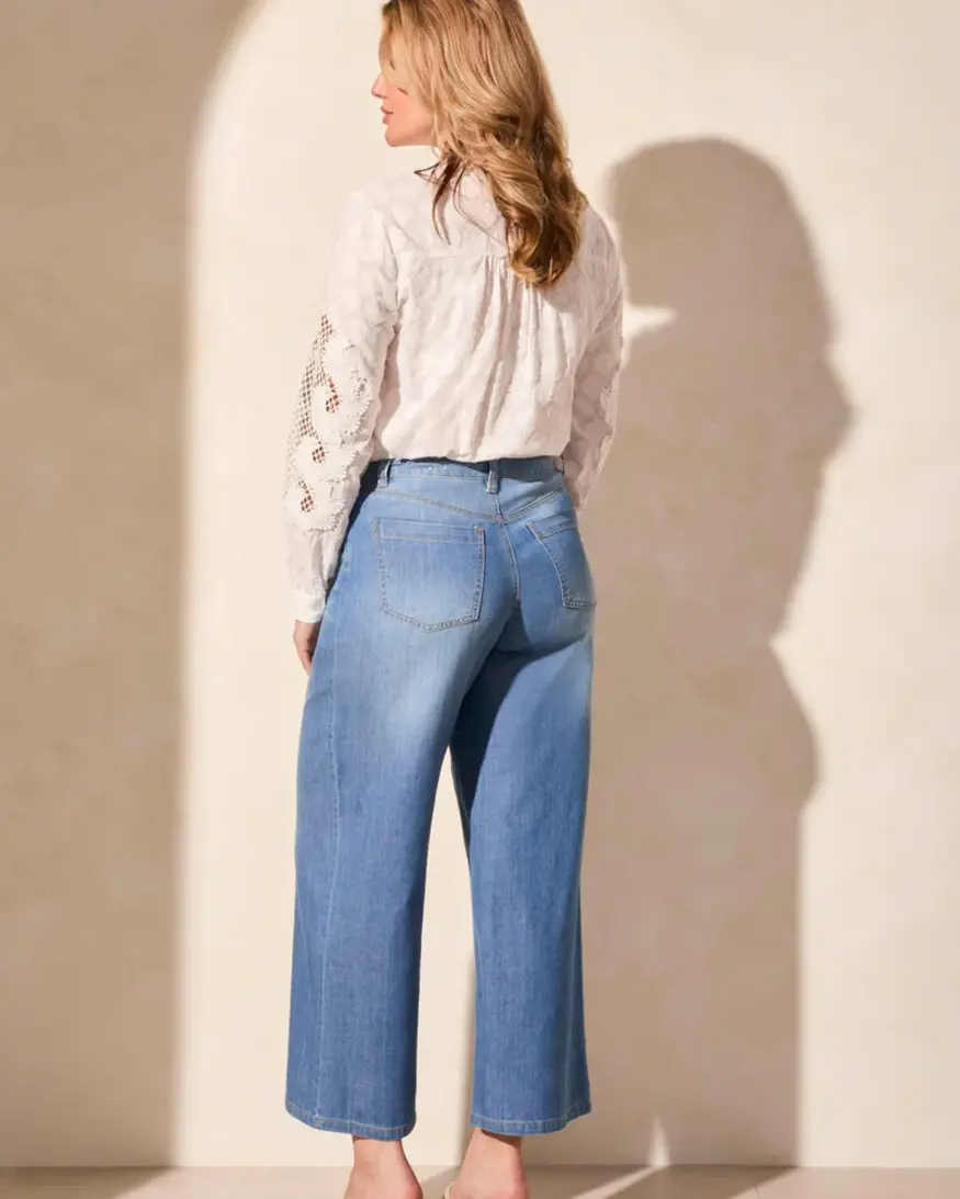 Tribal Audrey Pleated Wide Leg