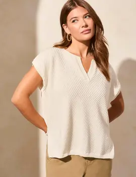Tribal Rusti Extended Shoulder Top