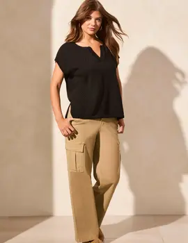 Tribal Rusti Extended Shoulder Top