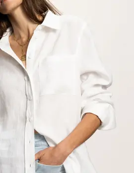 Sanctuary Relaxed Linen Shirt